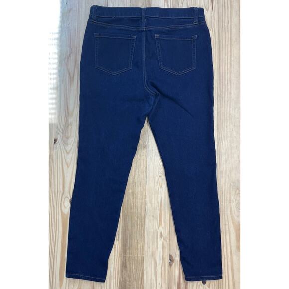 l.e.i. Jeggings Womens Size XL Dark Blue Stretchy Denim Pull On - Picture 4 of 6